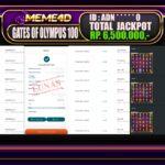 Bukti Jp MEME4D Slot Online 21 DESEMBER 2024