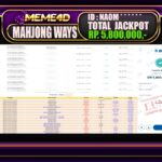 Bukti Jp MEME4D Slot Online 25 DESEMBER 2024