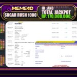 Bukti Jp MEME4D Slot Online 21 JANUARI 2025
