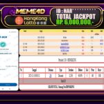 Bukti Jp MEME4D Togel Online 15 JANUARI 2025