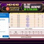 Bukti Jp MEME4D Togel Online 16 JANUARI 2025