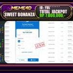 Bukti Jp MEME4D Slot Online 14 JANUARI 2025