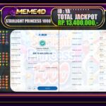 Bukti Jp MEME4D Slot Online 16 Februari 2025