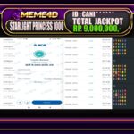 Bukti Jp MEME4D Slot Online 11 Februari 2025