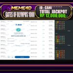 Bukti Jp MEME4D Slot Online 10 Februari 2025