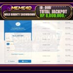 Bukti Jp MEME4D Slot Online 16 Februari 2025