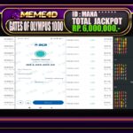 Bukti Jp MEME4D Slot Online 18 Februari 2025