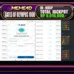 Bukti Jp MEME4D Slot Online 19 Februari 2025