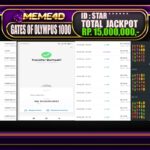 Bukti Jp MEME4D Slot Online 17 Februari 2025