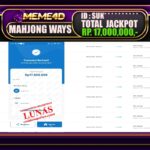 Bukti Jp MEME4D Slot Online 24 Februari 2025