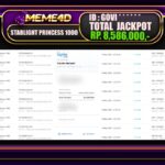 Bukti Jp MEME4D Slot Online 20 Maret 2025