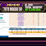 Bukti Jp MEME4D Togel Online 30 Maret 2025