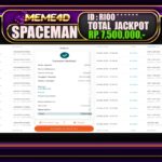 Bukti Jp MEME4D Slot Online 23 Maret 2025