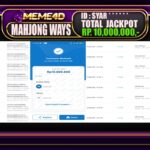 Bukti Jp MEME4D Slot Online 22 Maret 2025