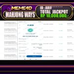 Bukti Jp MEME4D Slot Online 25 April 2025