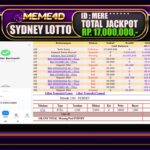Bukti Jp MEME4D Togel Online 13 April 2025