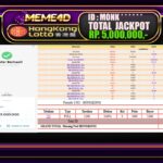 Bukti Jp MEME4D Togel Online 07 April 2025