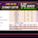 Bukti Jp MEME4D Togel Online 19 April 2025