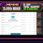 Bukti Jp MEME4D Slot Online 07 April 2025