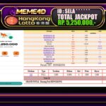 Bukti Jp MEME4D Togel Online 20 April 2025
