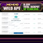 Bukti Jp MEME4D Slot Online 22 April 2025