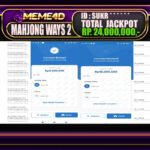 Bukti Jp MEME4D Slot Online 20 April 2025