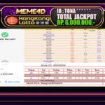 Bukti Jp MEME4D Togel Online 20 April 2025