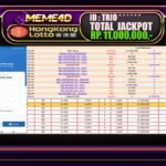 Bukti Jp MEME4D Togel Online 22 April 2025