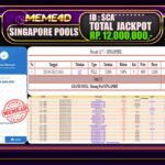 Bukti Jp MEME4D Togel Online 27 Mei 2025