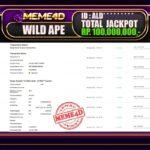 Bukti Jp MEME4D Slot Online 05 Juni 2025