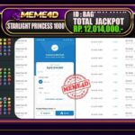 Bukti Jp MEME4D Slot Online 05 Juni 2025