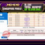 Bukti Jp MEME4D Togel Online 03 Juni 2025
