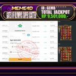 Bukti Jp MEME4D Slot Online 31 Agustus 2025