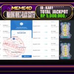 Bukti Jp MEME4D Slot Online 28 Agustus 2025