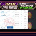 Bukti Jp MEME4D Slot Online 08 September 2025