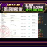 Bukti Jp MEME4D Slot Online 27 September 2025