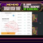 Bukti Jp MEME4D Slot Online 08 September 2025