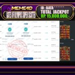 Bukti Jp MEME4D Slot Online 23 September 2025