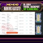 Bukti Jp MEME4D Slot Online 20 September 2025