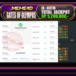 Bukti Jp MEME4D Slot Online 15 September 2025