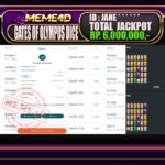 Bukti Jp MEME4D Slot Online 13 September 2025