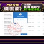 Bukti Jp MEME4D Slot Online 22 September 2025