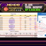 Bukti Jp MEME4D Togel Online 01 September 2025