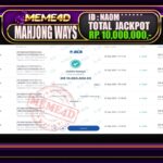 Bukti Jp MEME4D Slot Online 20 September 2025