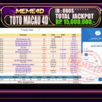 Bukti Jp MEME4D Togel Online 26 September 2025