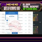 Bukti Jp MEME4D Slot Online 10 September 2025