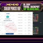 Bukti Jp MEME4D Slot Online 10 September 2025