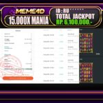 Bukti Jp MEME4D Slot Online 10 September 2025