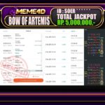 Bukti Jp MEME4D Slot Online 22 September 2025