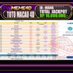 Bukti Jp MEME4D Togel Online 05 September 2025